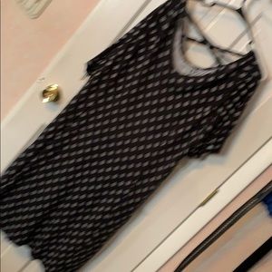 Catherine’s short sleeve black/white midi dress 2x